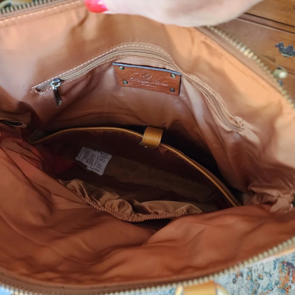 PATRICIA NASH COATED CANVAD TRAPANI CONVERTIBLE BACKPACK